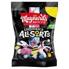 All sorts 130g Maynard's Bassetts Liquorice AllSorts 130g – Image 1