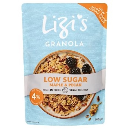 Lizi's Low Sugar Maple & Pecan Granola 500g Lizi's Low Sugar Maple & Pecan Granola 400g – Image 1
