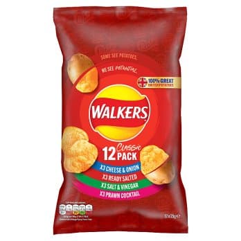 Walkers variety 12 pack Walkers Variety Pack x12 – Image 1