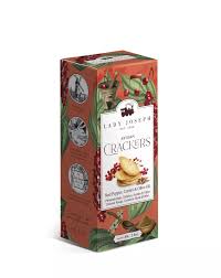 LJ red pepper Lady Joseph Red Pepper, Cumin & Olive Oil Crackers 80g – Image 1