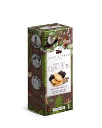 LJ truffle Lady Joseph Black Truffle & Olive Oil Crackers – Image 1